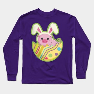 Surprise… I’m the Easter Bunny - Funny Piggy Long Sleeve T-Shirt